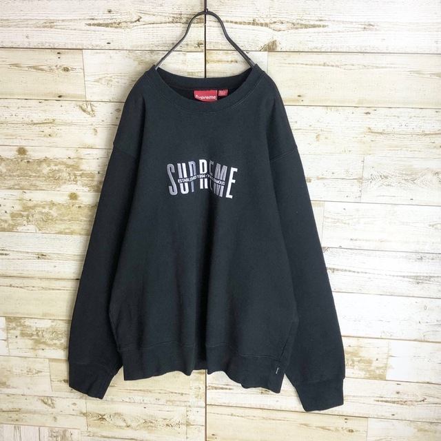 Supreme シュプリーム ビック 刺繍ロゴ入り スウェット