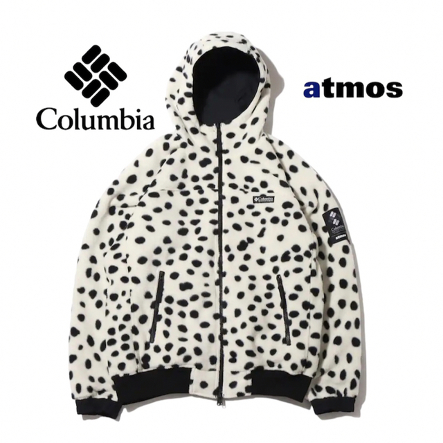 タグ付き未使用】atmos × Columbia コラボ リバーシブルブルゾン