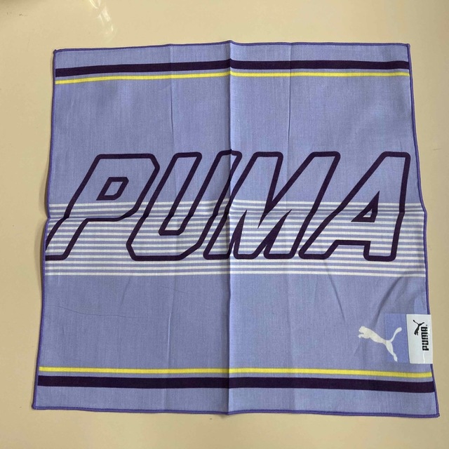 PUMA(プーマ)の【新品未使用】PUMAハンカチ4枚セット キッズ/ベビー/マタニティのこども用ファッション小物(その他)の商品写真