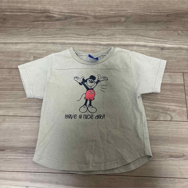100㎝UNIQLOミッキーTシャツ UNIQLOミッキーポケットTシャツ150