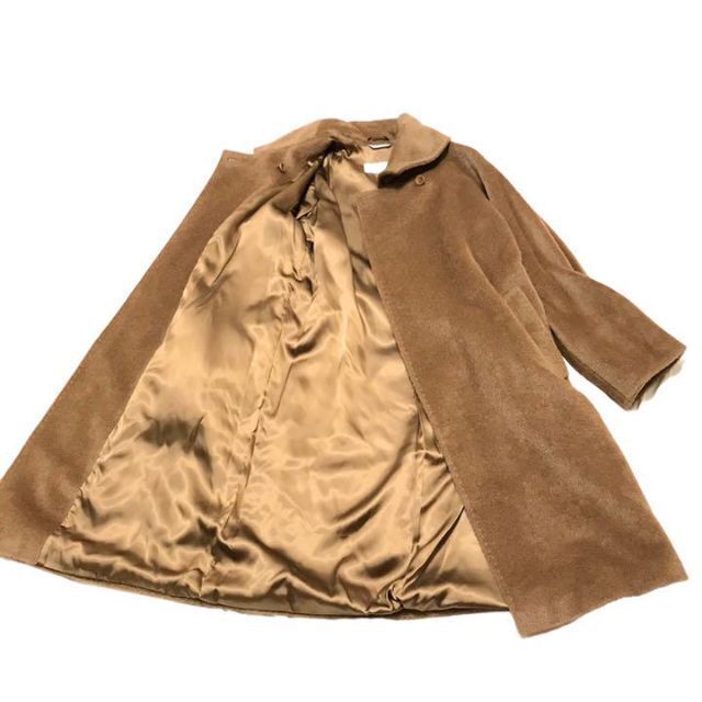 Max Mara マックスマーラ ロングコート アルパカ混 キャメル サイズ42