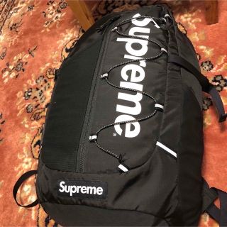Supreme - 【希少】supreme バッグパック / リュック BLACKの通販 by