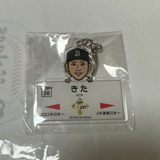 オリックスバファローズ(オリックス・バファローズ)の来田涼斗　オリックス　駅看板　ガチャ　アクリルスタンド(スポーツ選手)