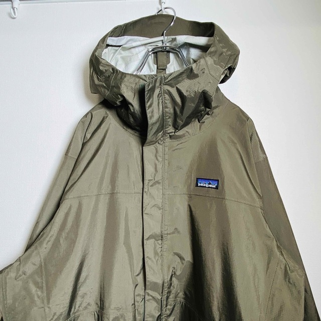 パタゴニア Patagonia トレントシェル3L カーキ ジャケット Lサイズ