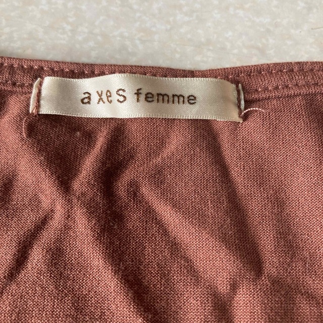 axes femme(アクシーズファム)のアクシーズファム  カットソー レディースのトップス(カットソー(長袖/七分))の商品写真