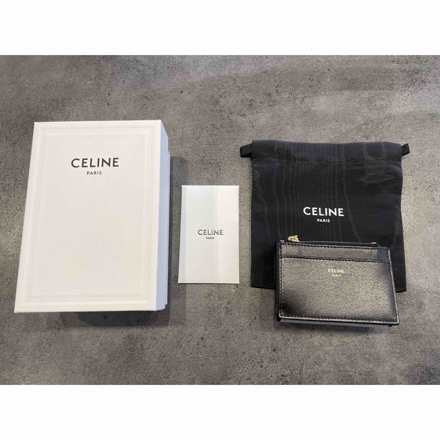 未使用✨セリーヌ celine 財布 三つ折り財布 トリオンフブラック