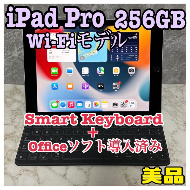 愛用 iPad Wi-FiモデルOffice導入 256GB Pro 【美品】iPad