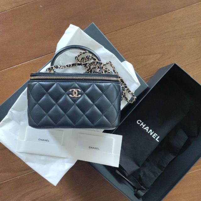 新素材新作 CHANEL シャネル ヴァニティ 美品 - ショルダーバッグ