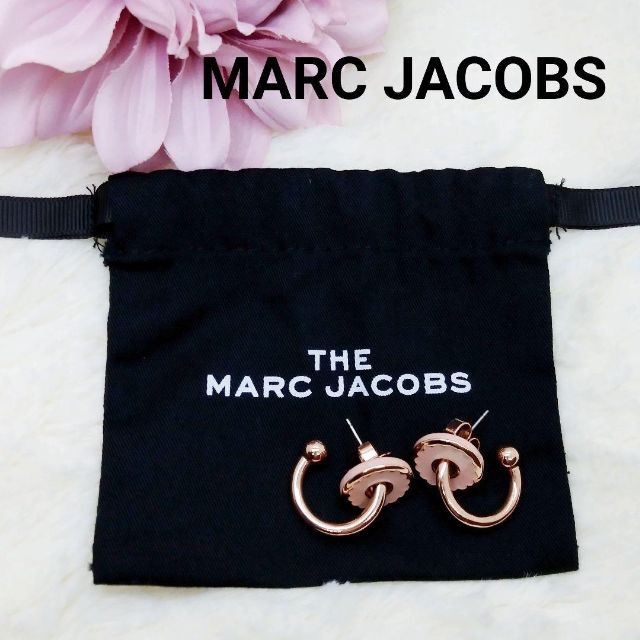 MARC JACOBS(マークジェイコブス)の美品【マークジェイコブス】 ザ メダリオン フープ ピアス リバーシブル レディースのアクセサリー(ピアス)の商品写真