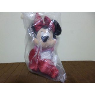ディズニー(Disney)の☆一番くじディズニーガールズプロジェクト ラストワン賞 ミニーマウスぬいぐるみ☆(ぬいぐるみ)