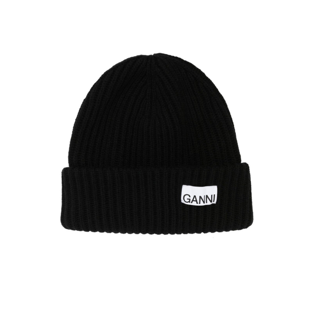 格安特売 【GANNI 】ガニー ニット帽 ニットキャップ ビーニー 新品未