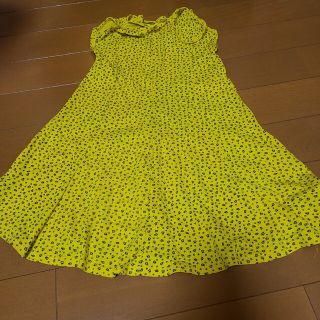 トップショップ(TOPSHOP)のミニワンピース　花柄(ミニワンピース)