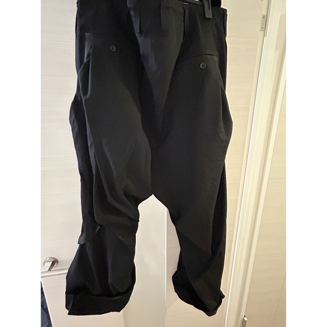 yohji yamamoto 即完売人気商品 23ss ランダムタックパンツ