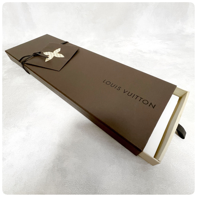 有名なブランド LOUIS VUITTON ダミエ ネクタイ 箱付き