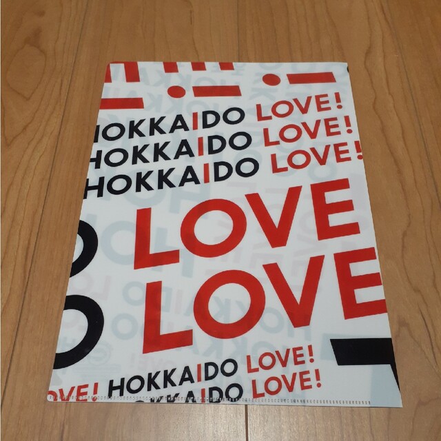 HOKKAIDO LOVE クリアファイル エンタメ/ホビーのアニメグッズ(クリアファイル)の商品写真