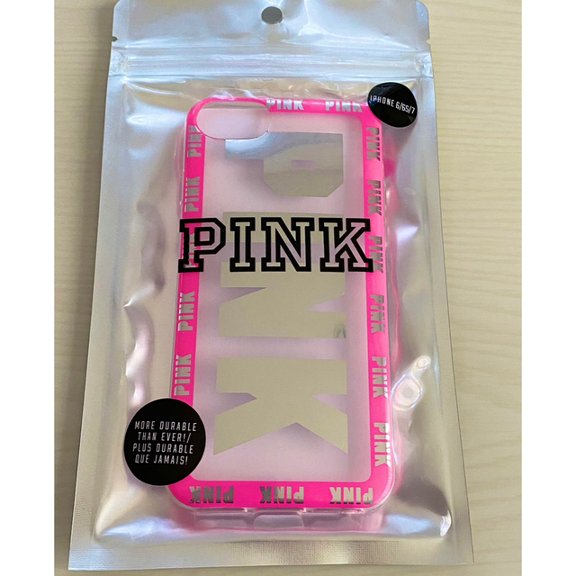 Victoria's Secret(ヴィクトリアズシークレット)の【新品】ヴィクトリアシークレット iPhone SE ケース pink 6s 7 スマホ/家電/カメラのスマホアクセサリー(iPhoneケース)の商品写真