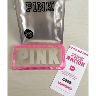 ヴィクトリアズシークレット(Victoria's Secret)の【新品】ヴィクトリアシークレット iPhone SE ケース pink 6s 7(iPhoneケース)