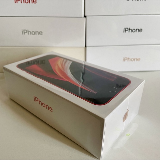 新作入荷!!】 「1台在庫のみあり」iPhone SE第2世代 SIMフリー RED 256GB スマートフォン本体