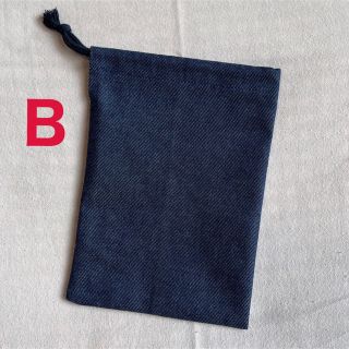 ハンドメイド　コップ入れ　Ｂデニム生地(その他)