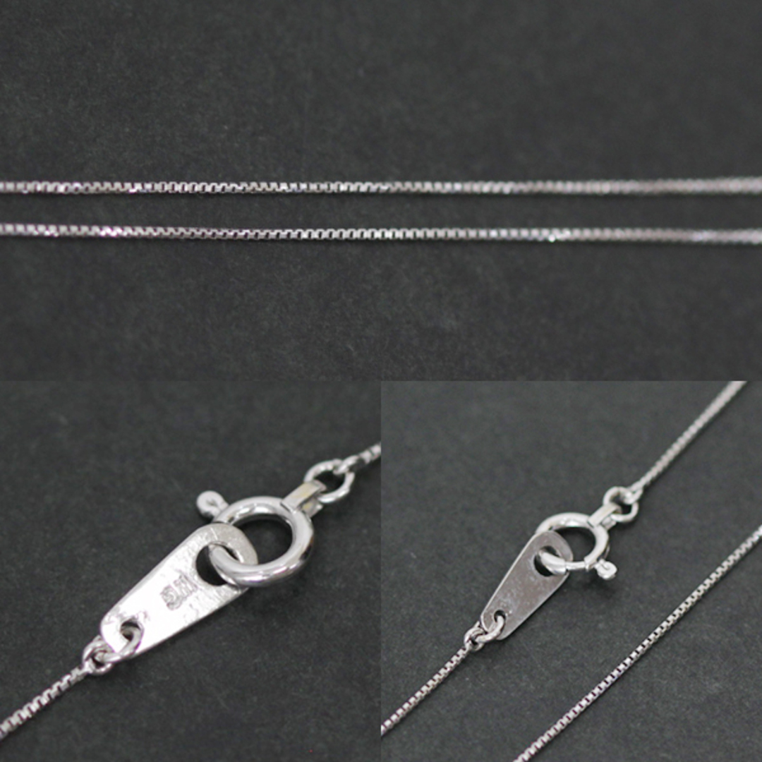 新品仕上げ済 K18WG ブラウンダイヤモンド/1.0ct ネックレス ホワイト