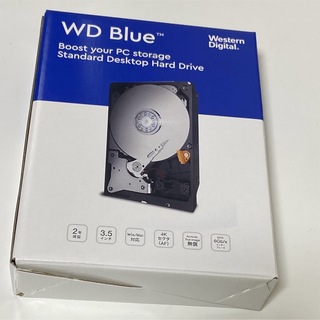新品 WESTERN DIGITAL 内蔵HDD SATA WD80EAZZ(PCパーツ)