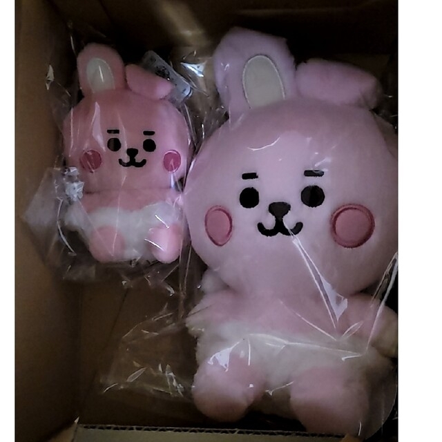 BT21ベビー エンジェル COOKY ぬいぐるみとマスコット　2点セット