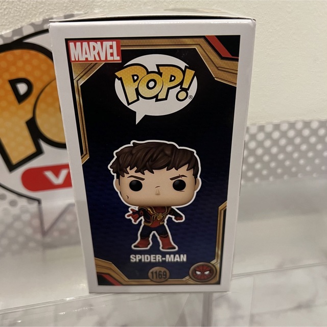 MARVEL(マーベル)のレア限定FUNKO POP! スパイダーマン　トム・ホランドver アンマスク エンタメ/ホビーのフィギュア(アメコミ)の商品写真