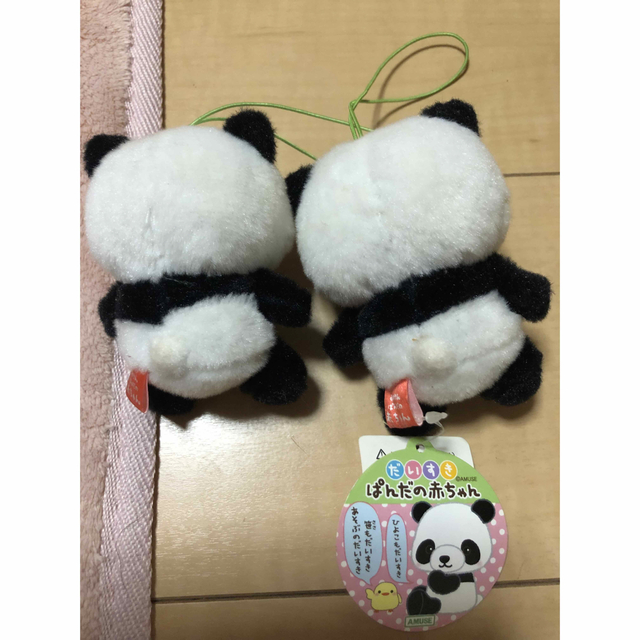 パンダのあかちゃんマスコット エンタメ/ホビーのおもちゃ/ぬいぐるみ(キャラクターグッズ)の商品写真