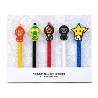 アベイシングエイプ(A BATHING APE)のBAPE BABY MILO PEN SET ボールペン　5本セット(ペン/マーカー)