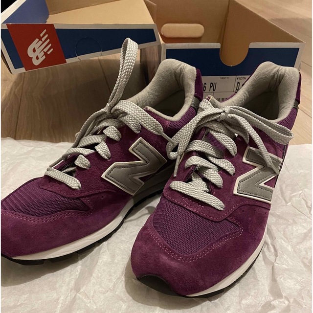 New Balance(ニューバランス)の【新品・箱付き】ニューバランス　996 made in USA メンズの靴/シューズ(スニーカー)の商品写真