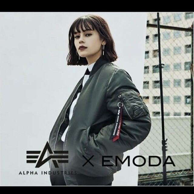 EMODA ALPHA コラボ MA-1 | フリマアプリ ラクマ