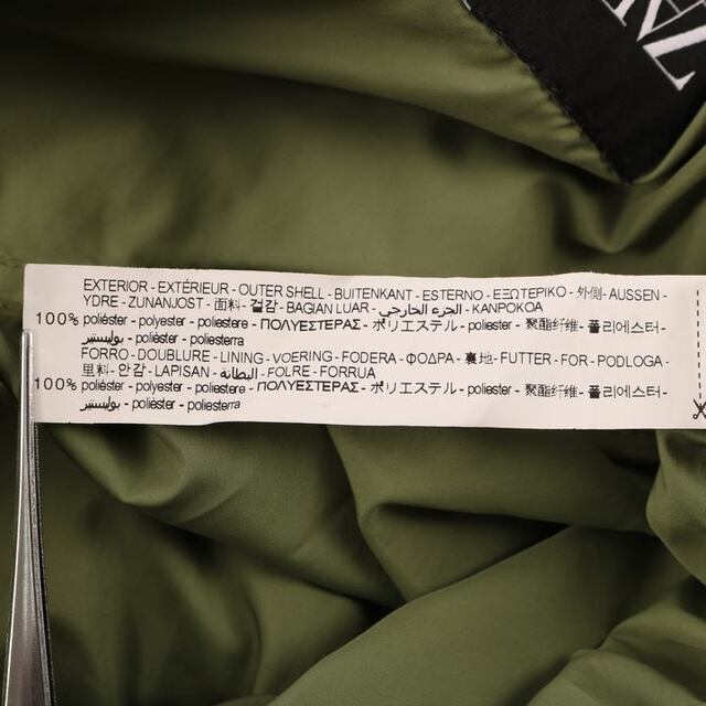 ザラ フルジップブルゾン ハイネック ウエストマーク ジャケット アウター レディース S(US)サイズ グリーン ZARA 8