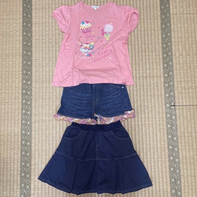 子ども服おまとめ販売　140サイズ　25枚 キッズ/ベビー/マタニティのキッズ服女の子用(90cm~)(その他)の商品写真