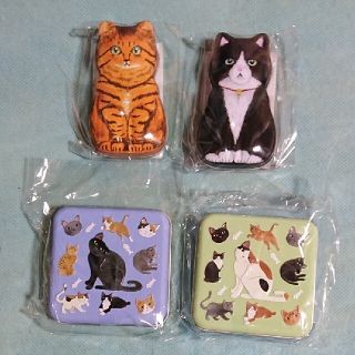 カルディ(KALDI)のネコ缶 チョコ キャンディ(小物入れ)