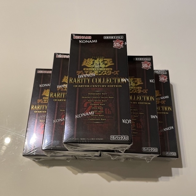 遊戯王(ユウギオウ)の遊戯王　RARITY COLLECTION 6BOX 未開封品 エンタメ/ホビーのトレーディングカード(Box/デッキ/パック)の商品写真