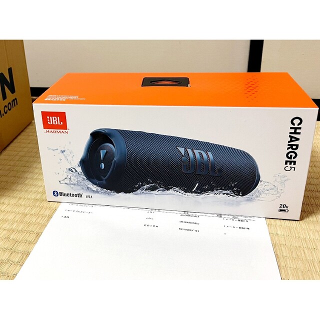 【新品未開封】JBL Charge 5 Blue 青色 楽器のレコーディング/PA機器(スピーカー)の商品写真