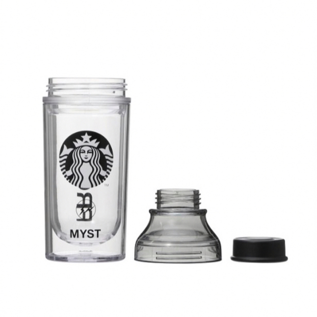 Starbucks(スターバックス)のダブルウォールサニーボトルブラック FRGMT MYST 473ml✖️6 インテリア/住まい/日用品のキッチン/食器(タンブラー)の商品写真