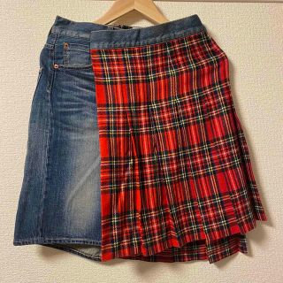 コム デ ギャルソン(COMME des GARCONS) デニムスカート スカートの
