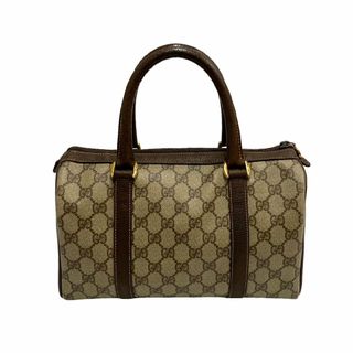 極 美品 オールドグッチ シェリーライン GG レザー ボストン