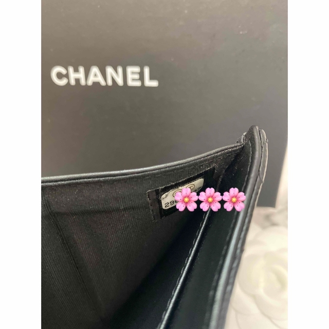 CHANEL(シャネル)の【美品☆29番台】CHANEL  折り財布 ボーイシャネル / キャビアスキン レディースのファッション小物(財布)の商品写真