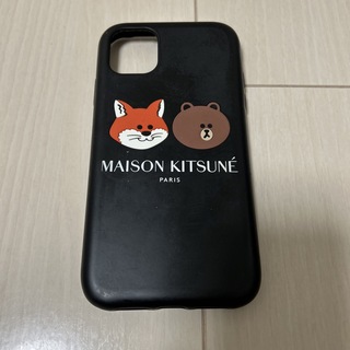 メゾンキツネ(MAISON KITSUNE')のメゾンキツネ×ラインフレンズ　iPhone11ケース(iPhoneケース)