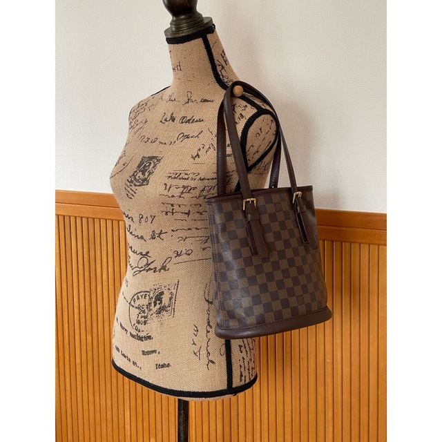 LOUIS VUITTON ルイヴィトン マレ ダミエ エベヌ ショルダー LOUIS VUITTON ルイヴィトン マレ ダミエ エベヌ ショルダー