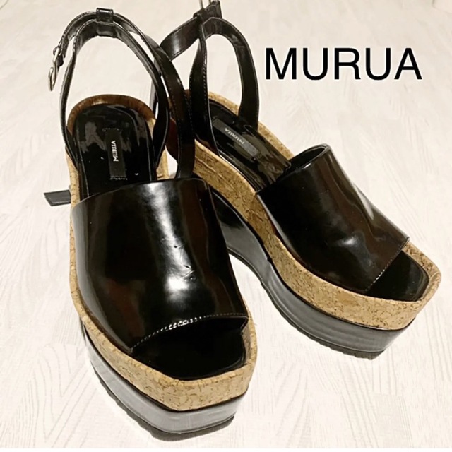 MURUA(ムルーア)のMURUA Deepカバーサンダル　23.5 センチ　M レディースの靴/シューズ(サンダル)の商品写真