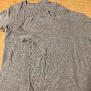 ムジルシリョウヒン(MUJI (無印良品))の無印良品　コットンTシャツ 2枚組　グレー(Tシャツ/カットソー(半袖/袖なし))