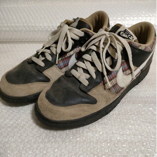 2006 NIKE DUNK　LOW CL TWEED CHECK PLAID