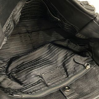 PRADA - 極 美品 PRADA プラダ ロゴ 金具 レザー 本革 2way