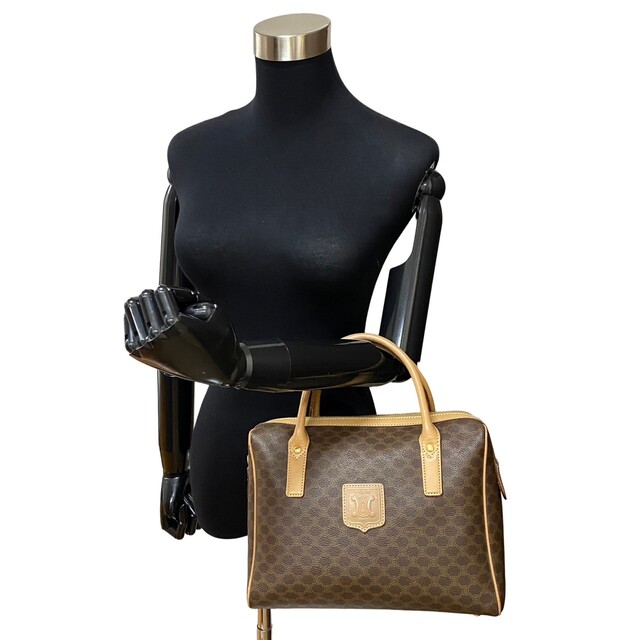 極 美品 CELINE セリーヌ ヴィンテージ マカダム ブラゾン トリオンフ