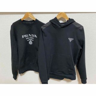 PRADA - プラダ PRADA スウェット パーカー 新作 人気 黒の通販 by