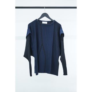 Mame 3D Stripe Knited Pullover