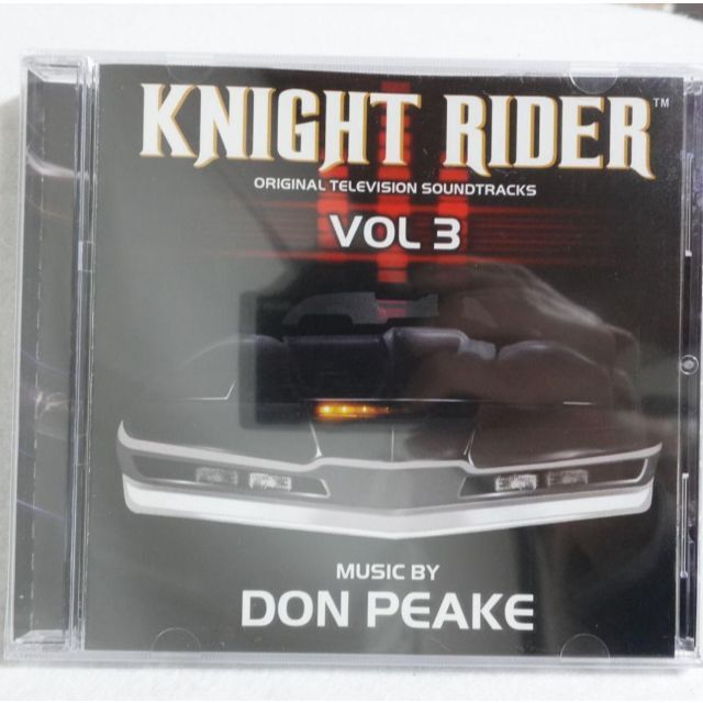 【レア新品】KNIGHT RIDER Vol.3  オリジナルサウンドトラック